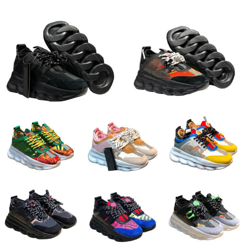 Chaussures de toile décontractées Chaussures 2022 Réactions Luxurys Designers Femme Sneakers Mentes Blanc Black Greek Key Plateforme Men Femme Fo