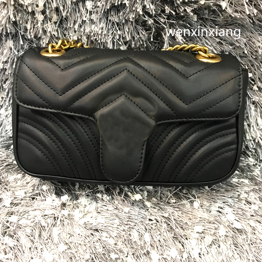 

Top Quality Designer Bags Woman Fashion Chain Handbags Shoulder Bag Designers handbag Lady Genuine Leather Banquet Black Wite Messenger, Red