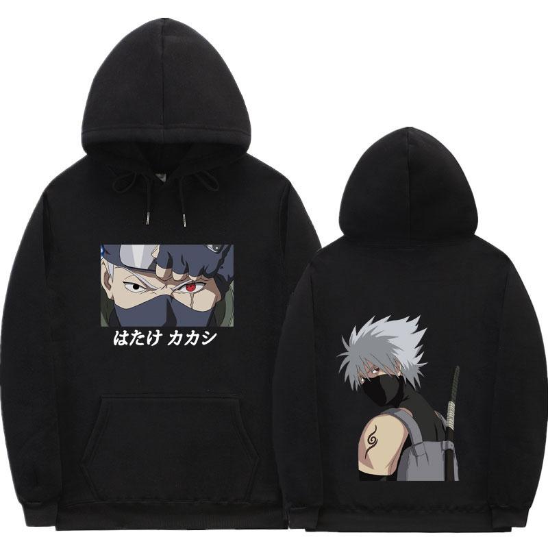 

Men' Hoodies & Sweatshirts Japanese Anime Hoodie KAKASHI Autumn Winter Hip Hop Streetwear Clothes Hooded TopsMen, Pink1