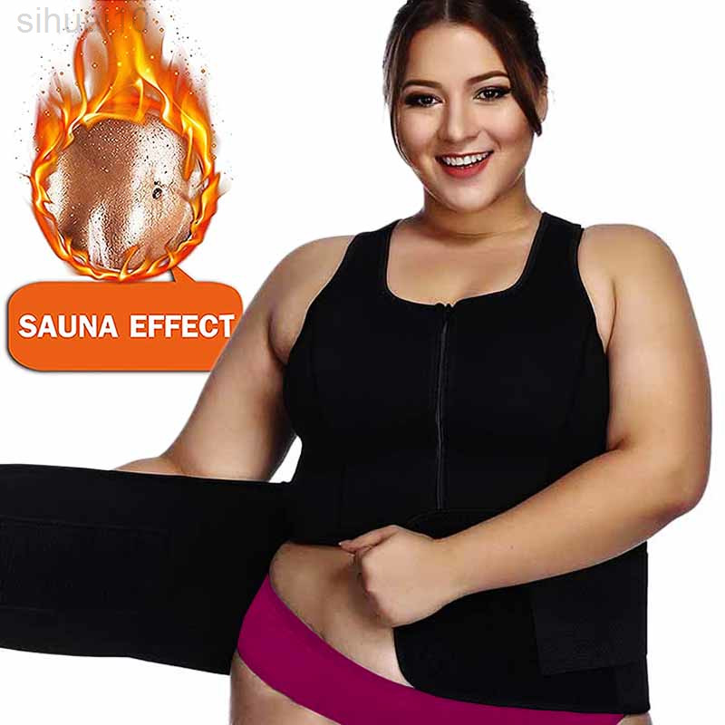 Minceur Gilet Shapewear Perte De Poids Taille Formateur Corset Néoprène Sauna Corps Shaper Mince Taille Cincher Sport Top Hiver Pull L220802