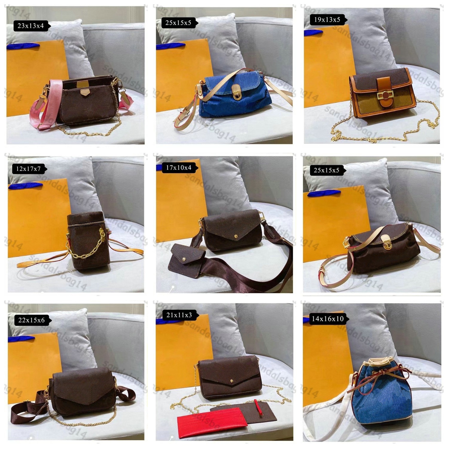 

Leather canvas fashion Shoulder bag handbag wallet phone Women Crossbody Bags Luxurys Handbags Purses Tote Bucket wallet, ##