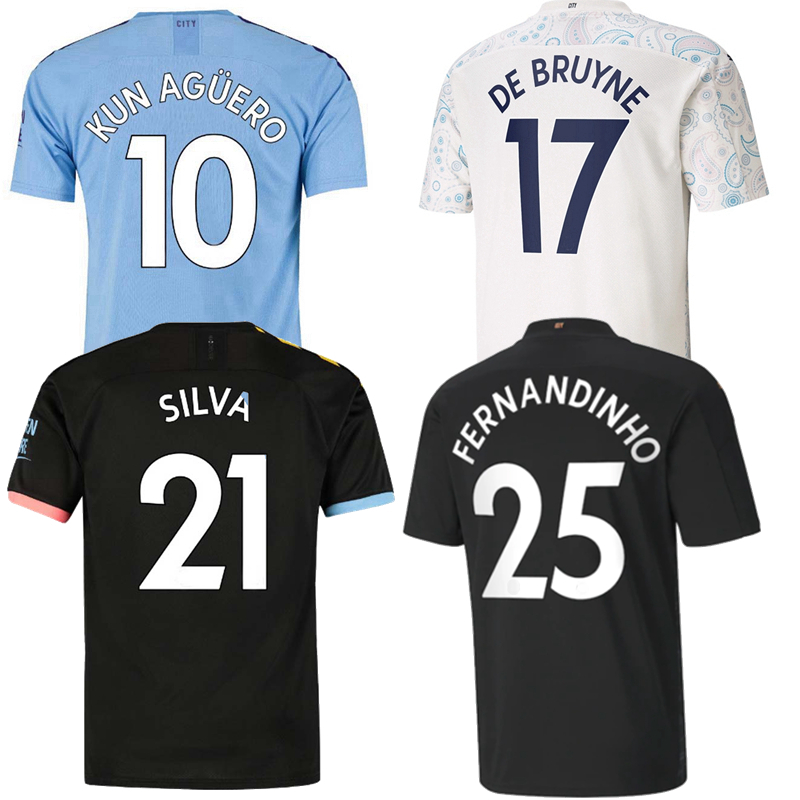 

Retro classic 19 20 2021 ManchesteRS Foden KUN AGUERO city soccer jerseys SILVA SANE STONES BERNARDO Walker DE BRUYNE GUNDOGAN G.JESUS MAHREZ Laporte football shirt, Home 19/20