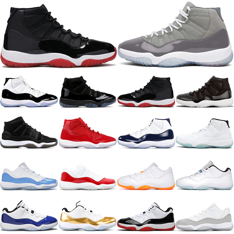 

11 mens basketball shoes 11s cool grey 25th anniversary bred concord cap and gown legend blue men women outdoor sports trainers sneakers discount, 11s 72-10