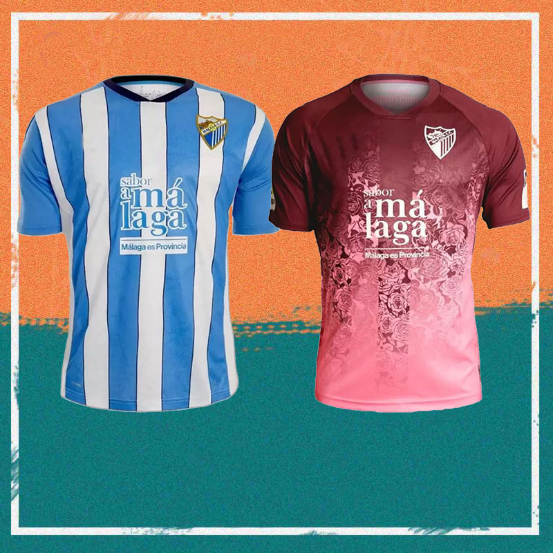 

22/23 Malaga soccer jerseys 2022 MALAGUISTA JCASTRO ONTIVEROS JUANPI Maillots De Foot Shirt SANTOS ADRIAN Football uniform, Home