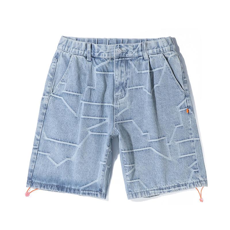 

Men's Shorts Brand Summer Denim Male Jeans Men Jean Bermuda Skate Board Harem Mens Jogger Ankle Ripped Plus Size 5XLMen's, 2038 dark blue