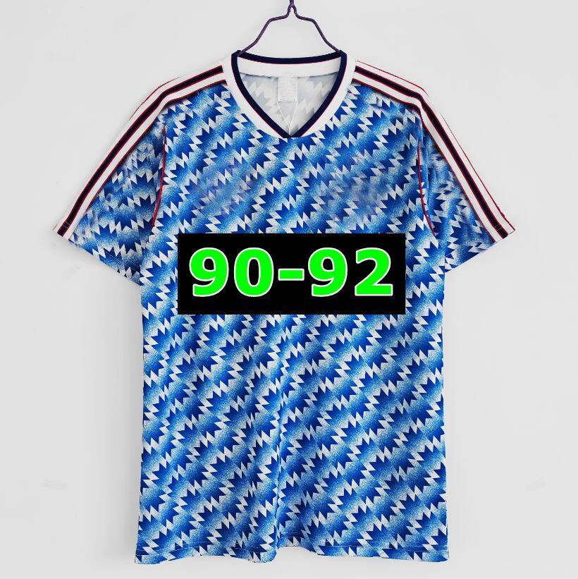 

07 08 90 92 96 98 99 Retro final home away soccer Jersey OB105 1994 1996 1998 BECKHAM CANTONA KEANE SCHOLES GIGGS ROONEY SOLSKJAER Jerseys