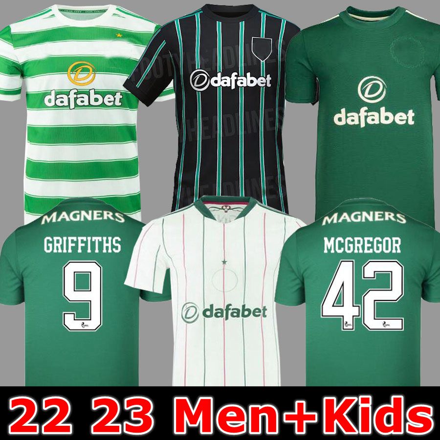 

FANS Player version 21 22 23 Celtic Soccer Jerseys home away MCGREGOR GRIFFITHS 2022 2023 FORREST CHRISTIE EDOUARD Elyounoussi third Men, Home aldult