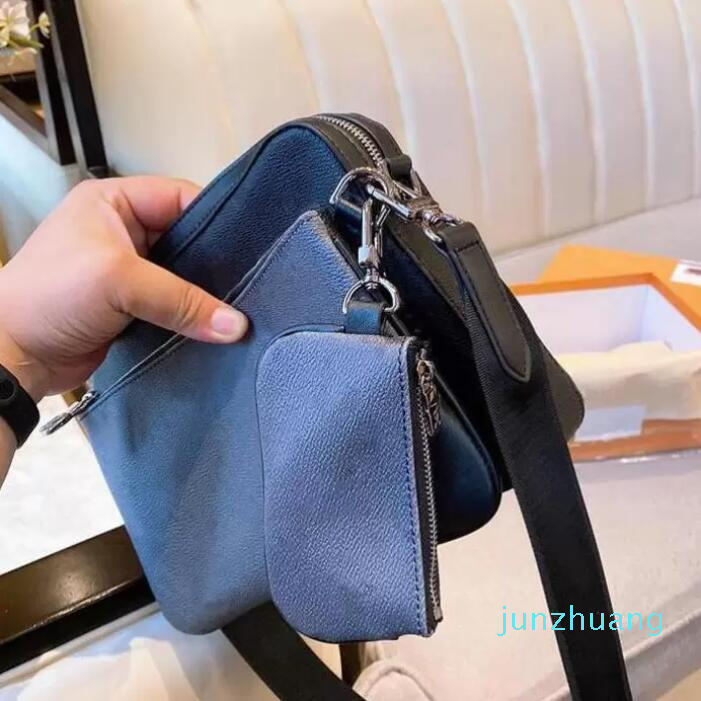 

Designer -Handbags Men Leather Messenger Bags Luxury Shoulder Bag Make up Bag Designer Handbag Tote Man's bag