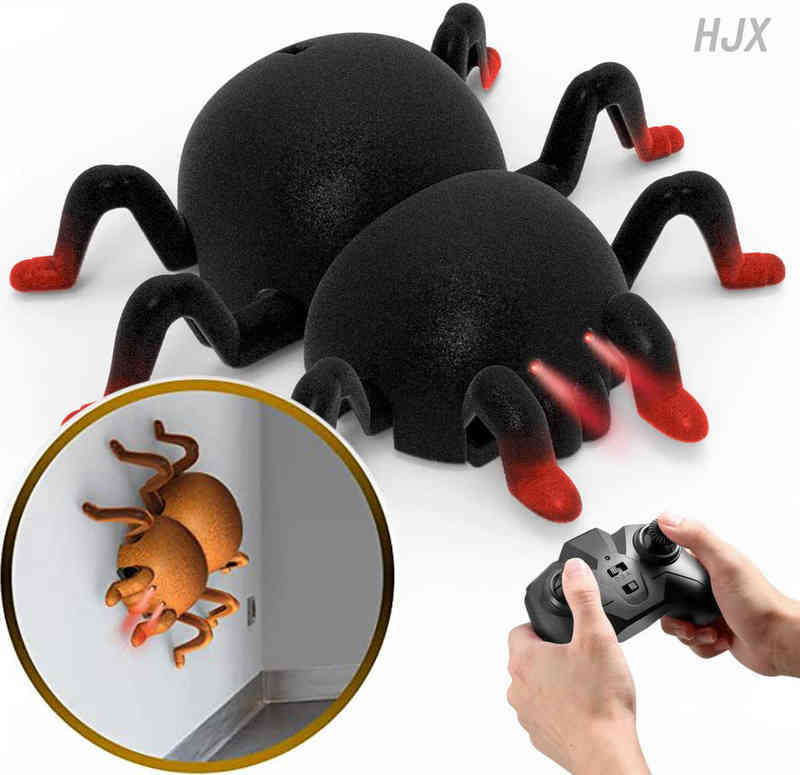 

Animals Wall Climbing Car Remote Control Spider Robots Halloween Horror Pr, Green