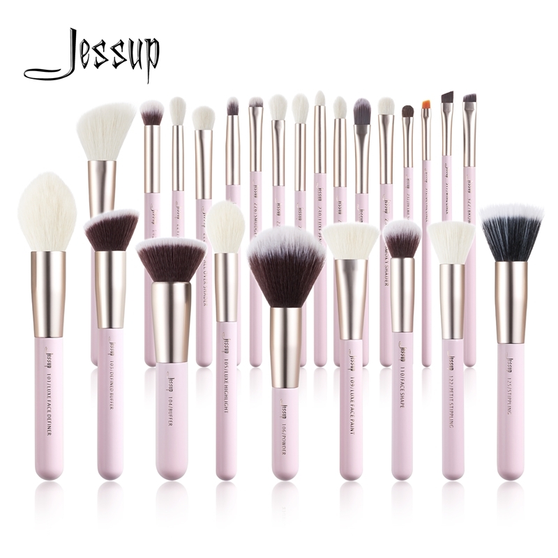 

Jessup Makeup Brushes Set 15 25pcs Natural Synthetic Hair Foundation Powder Highlighter Eyeshadow Brush Pedzle do Makijazu 220722