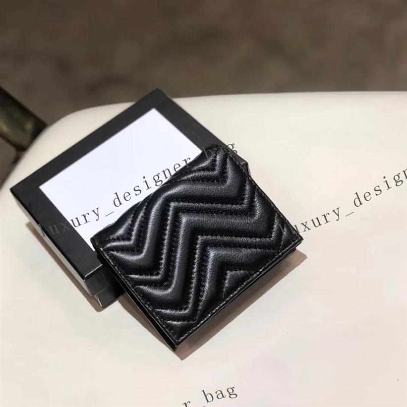 

short Holders Wallet Genuine Leather Credit Card Case superme Cartoon Coin Purse Pouch zipper quilted soft Mini Wallets218q, Customize