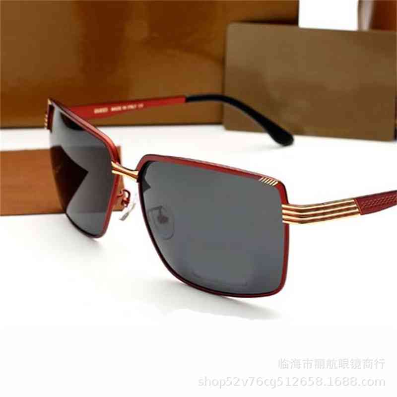 

Sunglasses New men's metal Polarized driving Sports