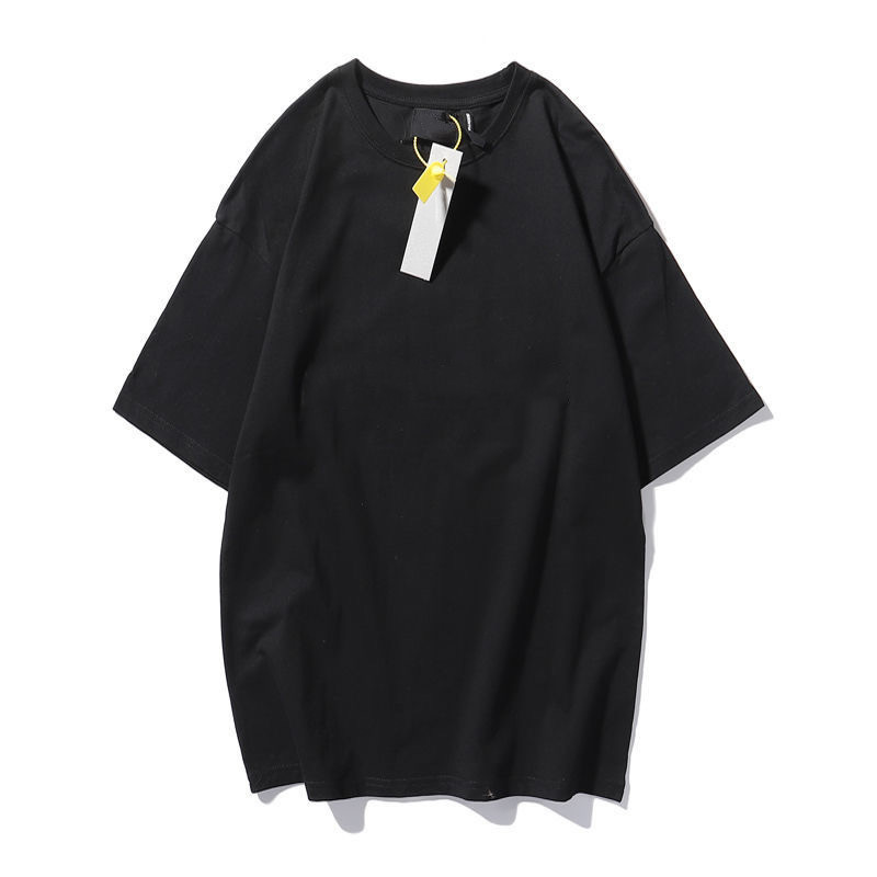 

21ss Designer Tide T Shirts Chest Letter Laminated Print Short Sleeve High Street Loose Oversize Casual T-shirt 100% Pure Cotton Tops for Men and Women, Gray