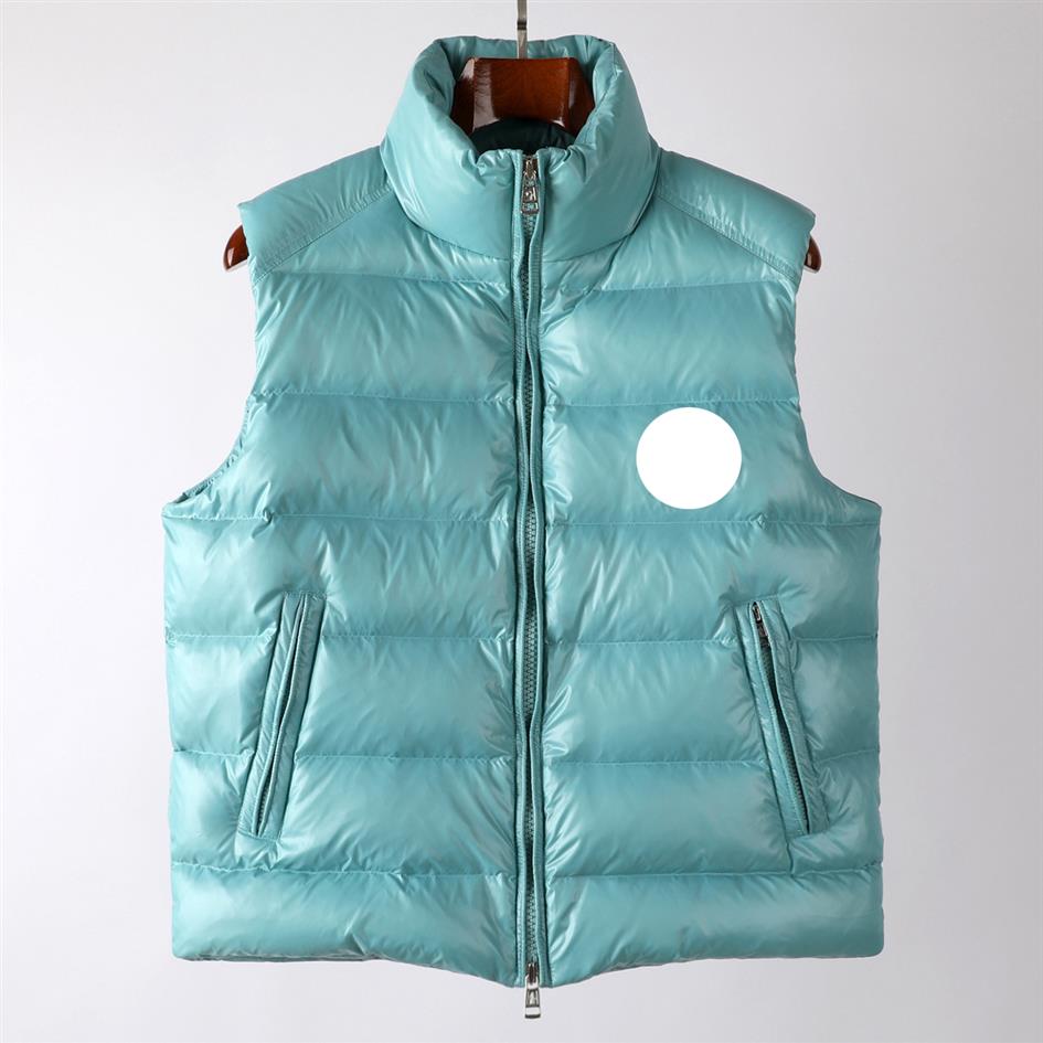 Classical Franch maya Mens Down Vests Designer Embrodered Brand Letter Bandge Style Womens Downs Vest Warm Outerwear209e