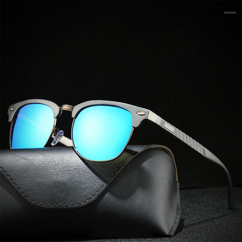 

Sunglasses Brand Design Suqare Aluminum Magnesium Polarized For Men Retro Fashion Male Driving Fishing Polaroid Sun Glasses 2022Sunglasses