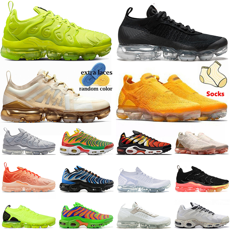 TN Plus Mens Moc Running Shoes Tennis Ball Run Utility Volt Grey Symbol Cherry Neon Olive Orange Gradients Black Offs White Men Women Sports Trai