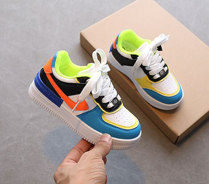 

Children Girl Boy Sport Shoes Breathable Anti-Slip Sneakers Kids Soft Soled Casual Sports Outdoor Shoe Size 26-36, Pink