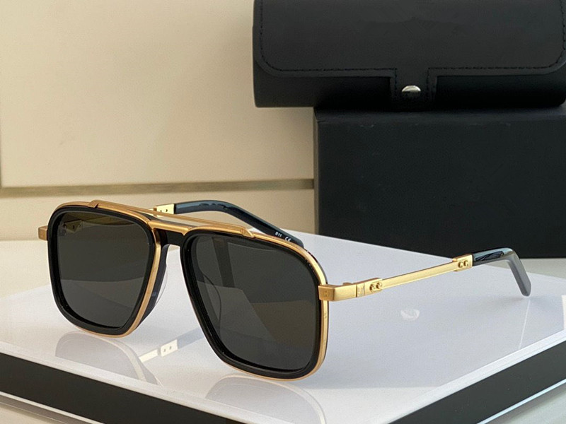 

Men's Sunglasses For Summer H019 Style Anti-Ultraviolet Retro Plate Metal Plank Frame Eyeglasses Random Box
