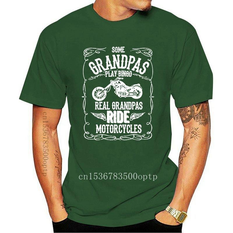 

Men's T-Shirts Grandpa Gift Gifts For Shirt Motorcycle Grandparents T-ShirtMen's, Black