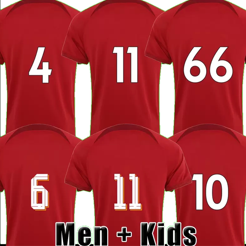 

Player Fans Reds soccer jerseys 22 23 Darwin.NUNEZ football Luis.DIAZ Men kids kits shirts jersey 4XL, Away