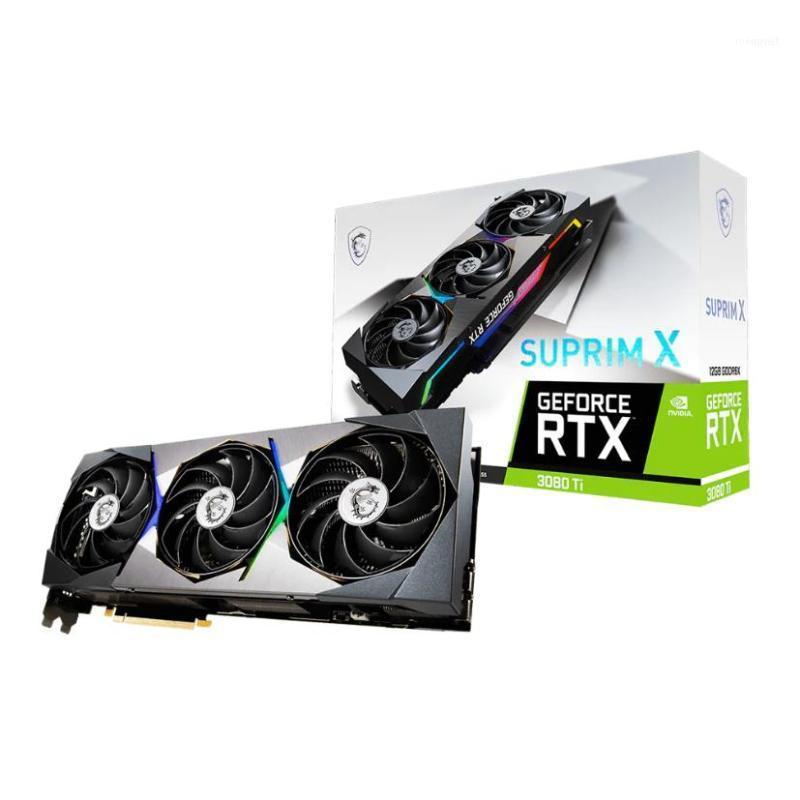 

GeForce RTX 3080 TI SUPRIM X 12G OC Graphics Cards GPU For PC Computer 3080TI 1830Mhz 19000Mhz GDDR6