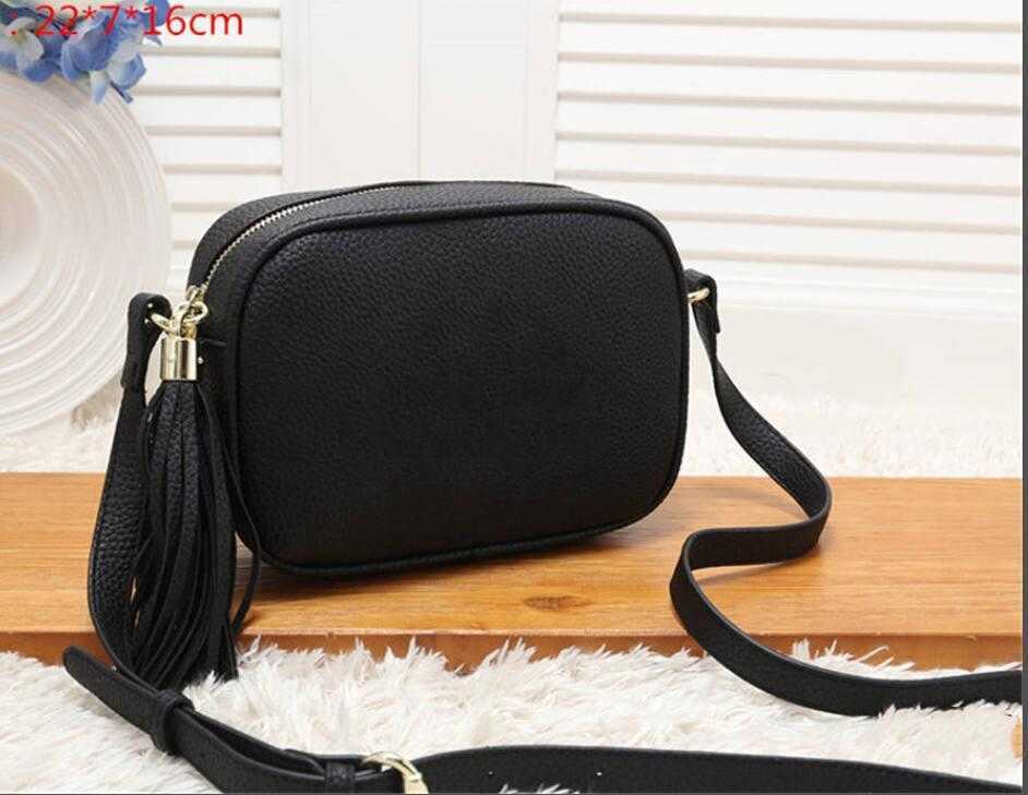 

Designer handbag Top Quality Wallet Handbag Women Handbags Crossbody Soho Disco Shoulder Fringed Messenger Bags Purse 22cm 8 color, Box