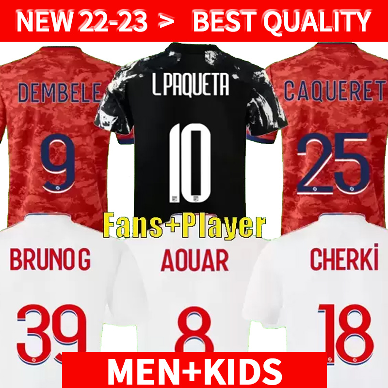 

21 22 Maillot de foot SHAQIRI Soccer Jerseys BOATENG CHERKI third 2021 2022 L.PAQUETA AOUAR Football Shirts BRUNO G Mens Jersey Kids Kits, 2122 away