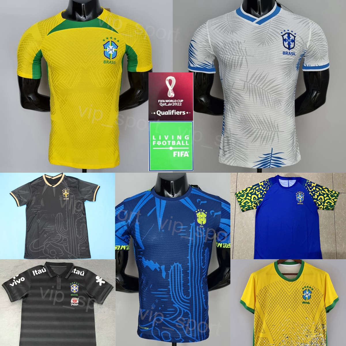 

National Team Soccer Brazils 7 Lucas Paqueta Jerseys 2022 Qatar World Cup 4 MARQUINHOS 2 DANILO 9 RICHARLISON 19 RAPHINHA 11 Philippe Coutinho 3 Silva Football Kits, With patch