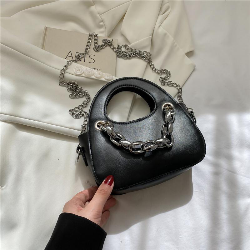 

HBP small tide fashion spring handbags shoulder Messenger bags hand purified chain bag, Black