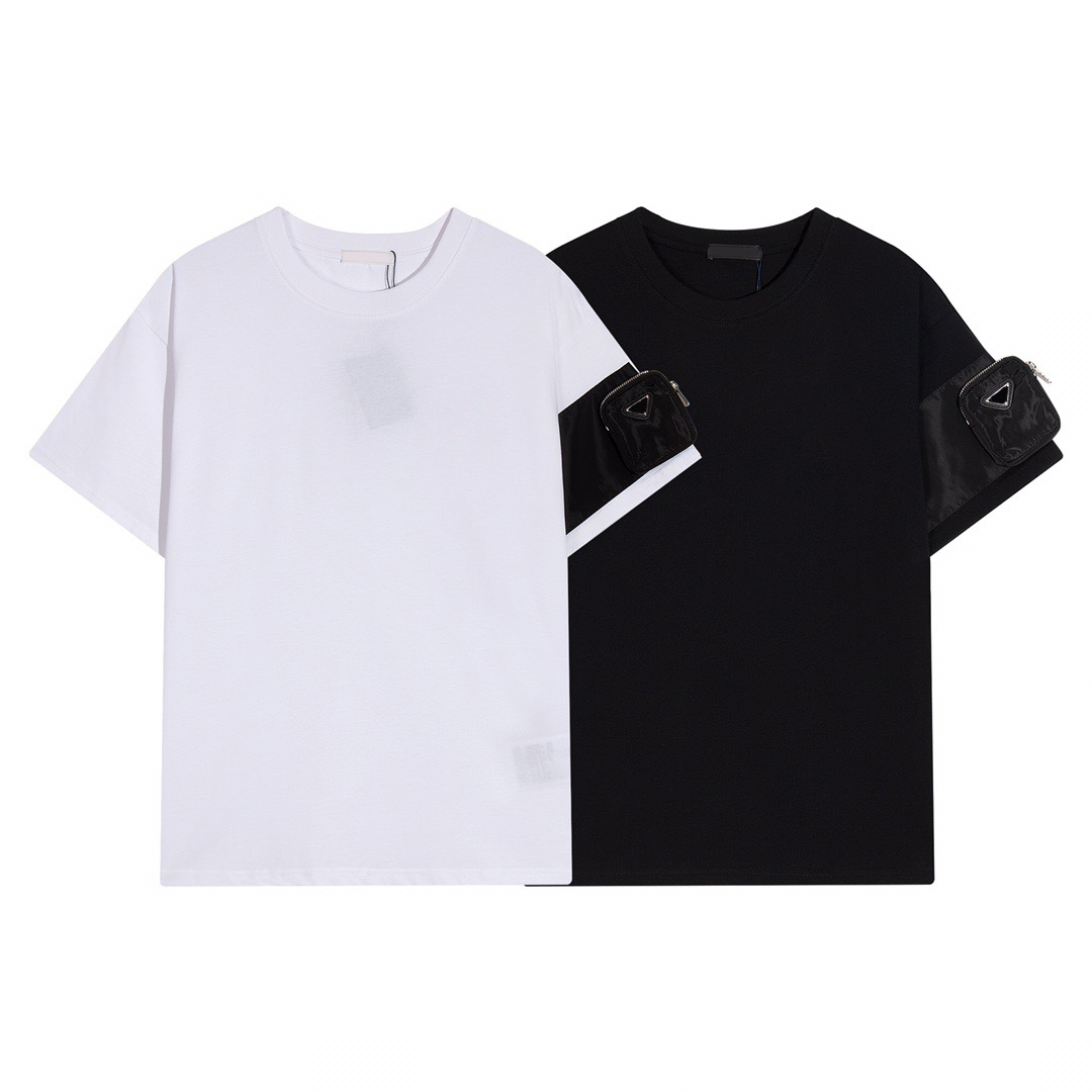 

Men's Plus Tees Polos Round neck embroidered and printed polar style summer wear with street pure cotton w3t