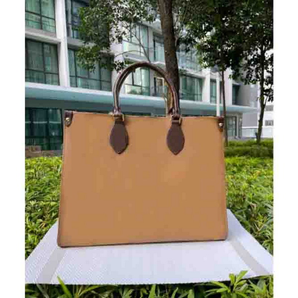 

HH Famous Shopping Bag Tote crossbody bags ONTHEGO Handbags Embroidered book Handbag embossed Totes High Quality women Luxury Designer Shoulder Bag purse M44925, Not buy the option