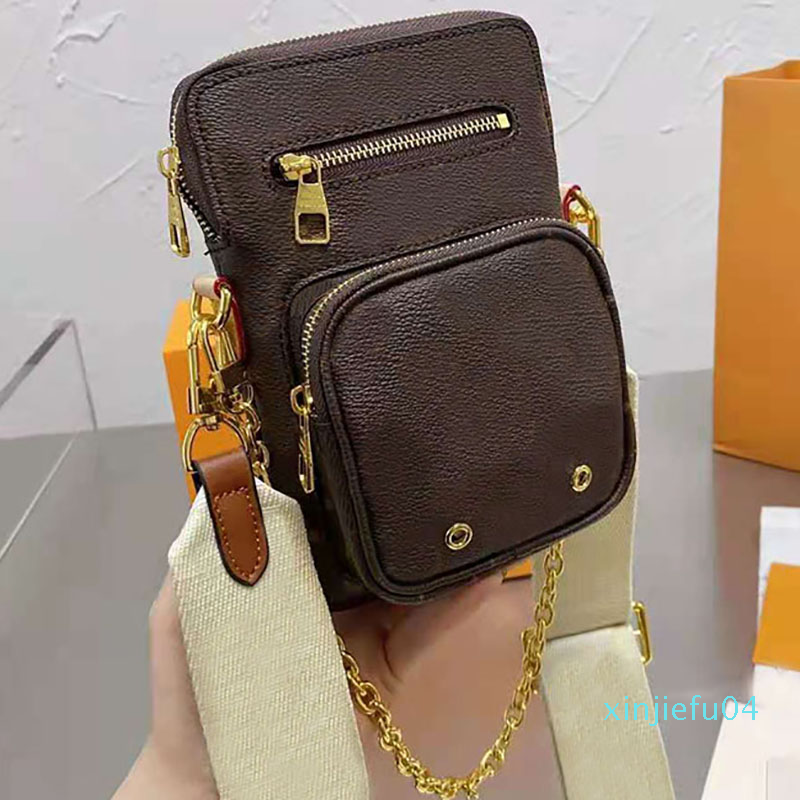 

2022 Designers Bags Womens Waist Bags wallet luxury fashion Crossbody bag women High quality leather designer handbag Exquisite GF031, Shoulder strap color