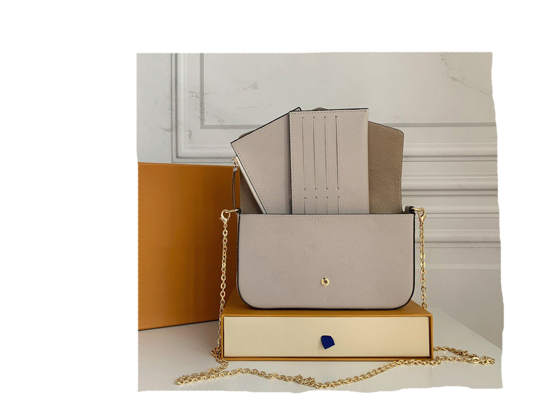 sac à main de concepteur de luxe de haute qualité multi-pochette felicie chaînes d'épaule sacs portefeuilles en cuir crossbody grand monogrammes