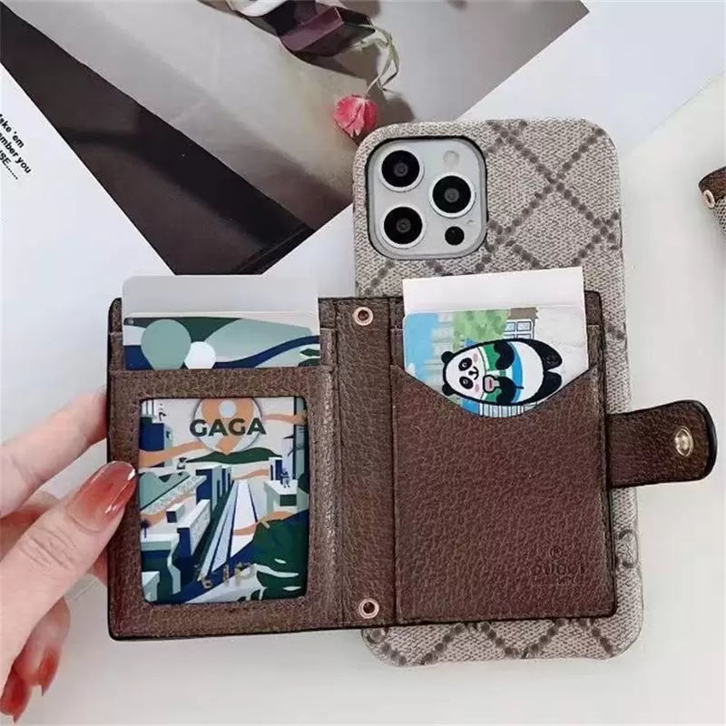 

2 Designer Phone Cases For Iphone13 Pro Max 11 12Promax Xsmax Card Handbag Case, #1