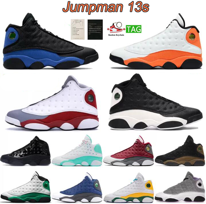 

Basketball Shoes 13 Playoffs Hyper Royal 1 men women Jumpman 13s Brave Blue Del Sol Flint Black Cat mens Bred sports sneakers, Please leave a message