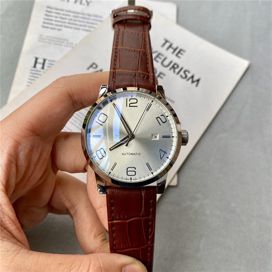 

On mens watch stopwatch time walker mechanical automatic watches stainless steel case leather watchband wristwatch for men wa2730