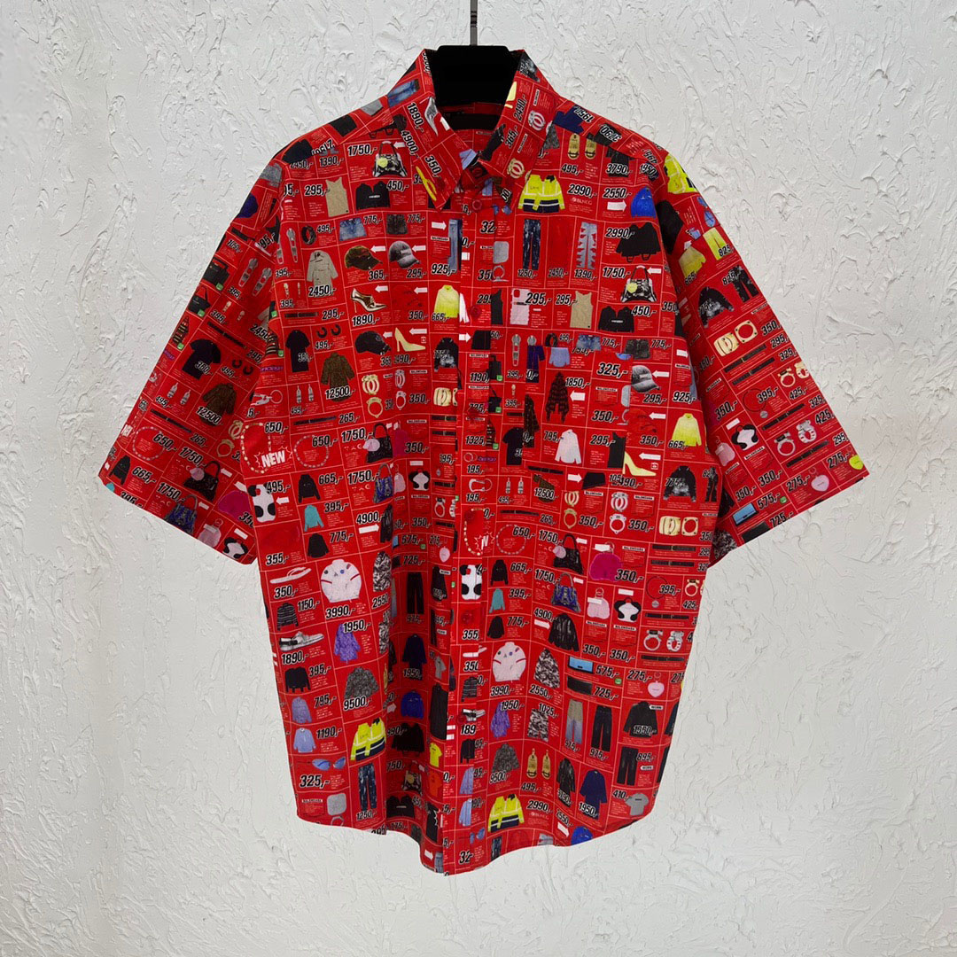 

2021ss spring and summer new high grade cotton printing short sleeve round neck panel T-Shirt Size: m-l-xl-xxl-xxxl Color: black white df4gf4a55r8, Red