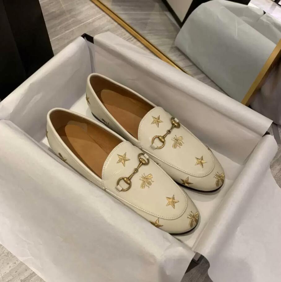 

Designer Casual Shoes Mules Slippers Women Loafers Genuine Leather Sandals luxury Casual-Shoes Horsebit half drag Princetown Metal Chain Shoe cowhide Slipper 35-41