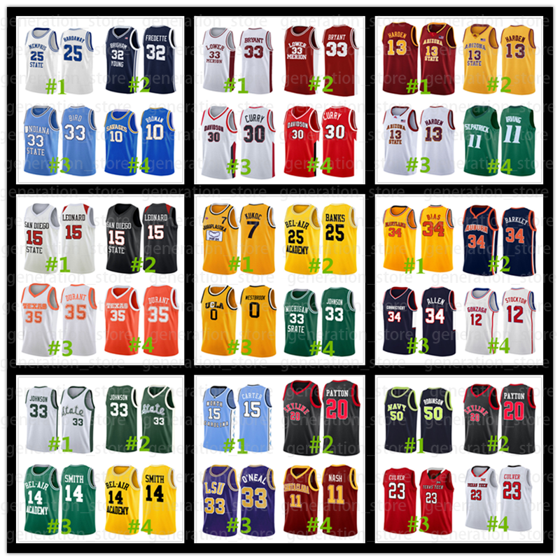 

Leonard Bias Charles Barkley Ray Allen Donovan Mitchell Russell Westbrook NCAA basketball Jerseys Dwyane Wade Chris Webber Dennis Rodma RJ Barrett Julius Randle, Army green