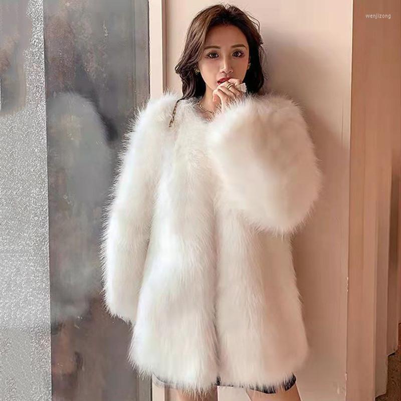 

Women' Fur & Faux Coat Winter Wool Teddy Jackets 2022, Grey fur coat