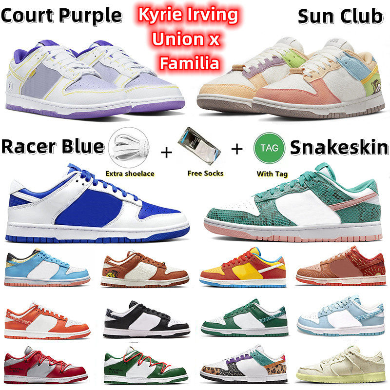 

Designer low sneakers Mens Running Shoes Union x Court Purple Sun Club Vast Grey Snakeskin Racer Blue Bart Simpson First Avenue Kyrie Paisley women sports sneakers, Color#36