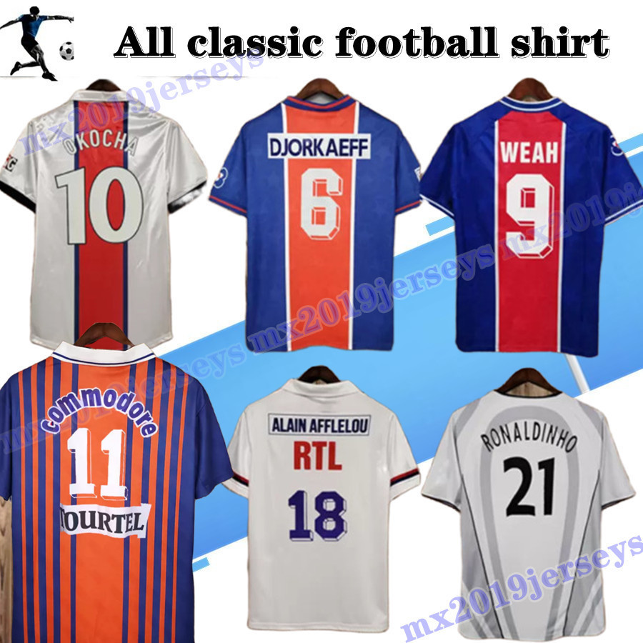 

1998 1999 RONALDINHO BECKHAM Mens Retro soccer Jerseys OKOCHA LEROY IBRAHIMOVIC Home Away 91 92 98 99 01 02 13 14 Football Shirt Classic Short Sleeve Uniforms, Fg2806 2001 2002 home