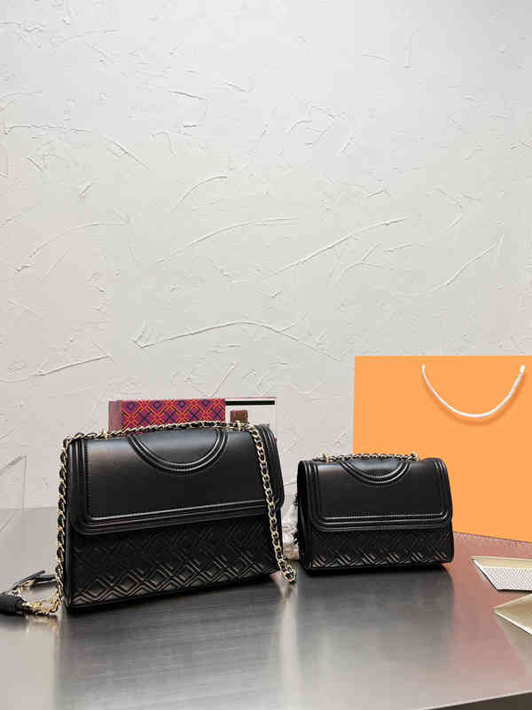 Shoulder Bags Luxury Brand Fashion Simple Square Tassel Bag Women's Designer High Quality Real Leather Chain Phone Handbags