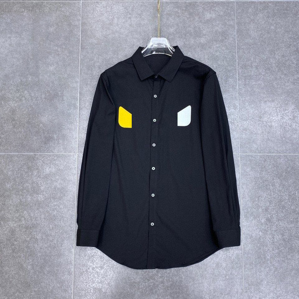 

Mens Designer Eyes Shirts Summer Long Sleeves little monster printing Womens Casual Shirt Fashion Loose Polos Breathable Tshirts Tees Clothing Size M-2XL, I need look other prodcut