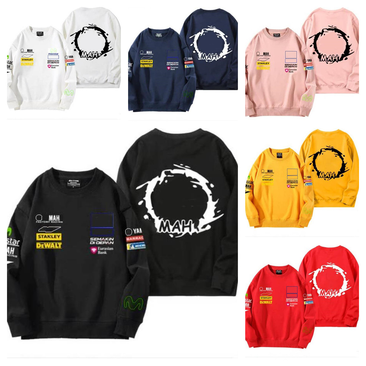 

Motorcycle Hoodies 2022 New Team Crew Neck Sweatshirts Spot Sale