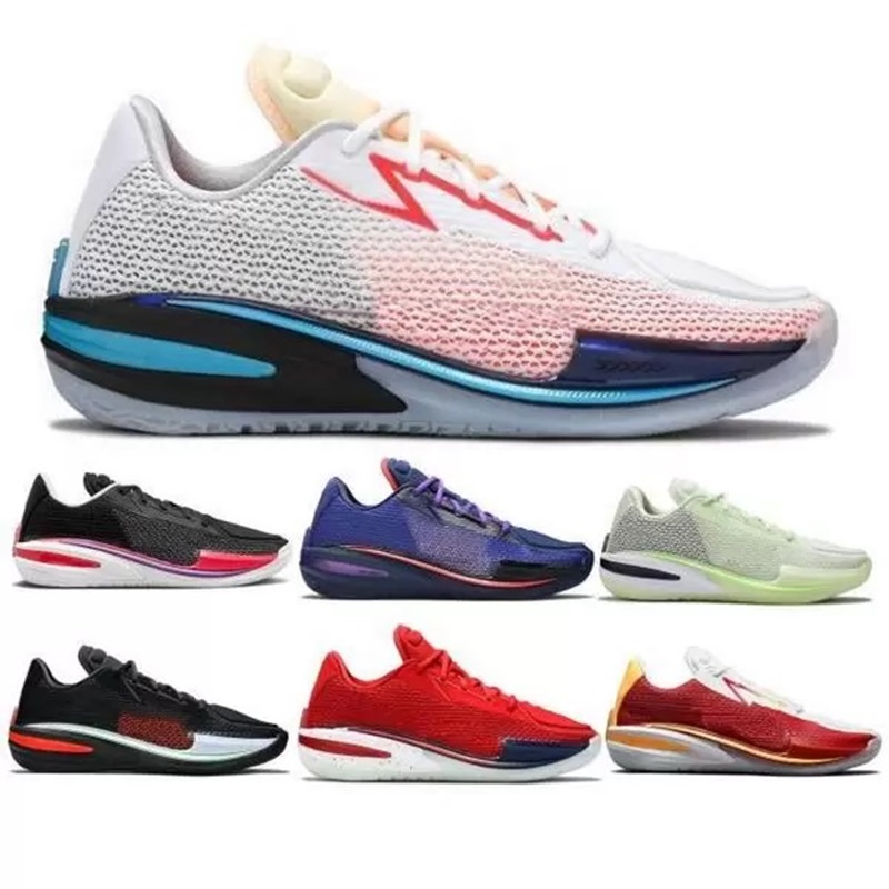

2022 new Zoom G.T. Cut Mens Basketball Shoes Low Sneakers GT Black Crimson Green Grinch Laser Blue University Void Yellow Mesh Sport Tenis Trainers 40-46