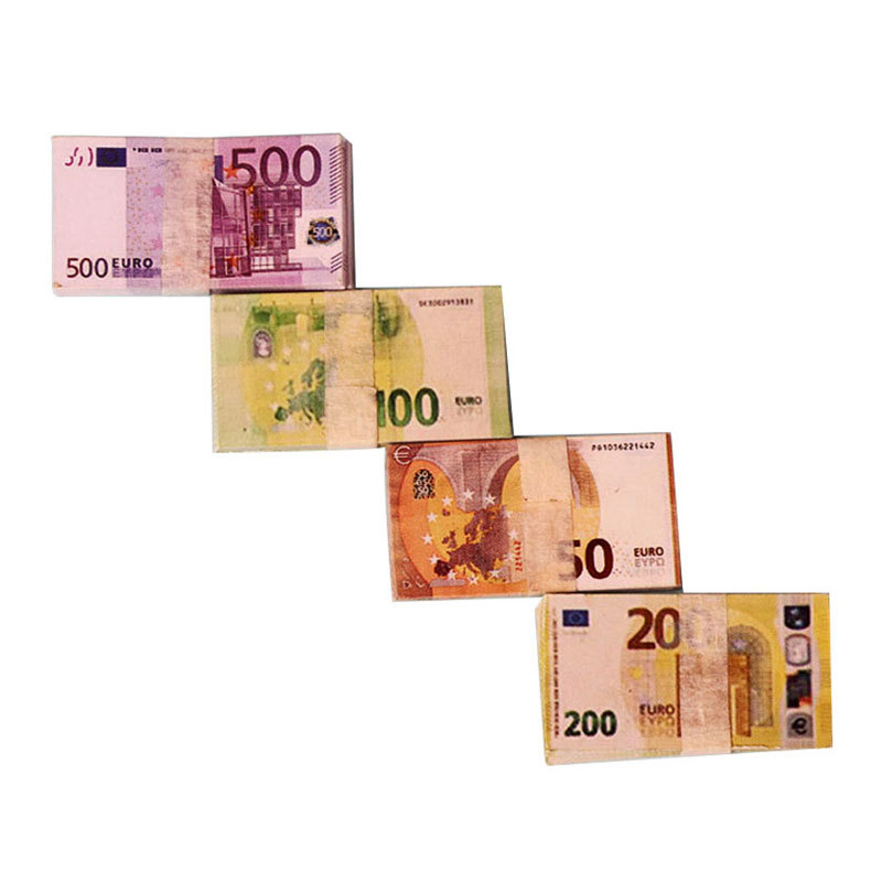 Miniature Cash Items Mini Dolls Money Dollars Euro British Pound Banknotes Model Toys For Barbie House Accessories-image-788903027