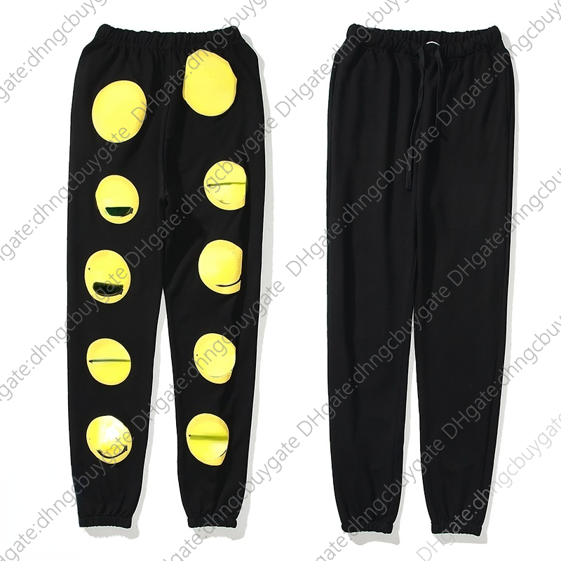 

Kapital the Face Sweatpants Men Women Flame Smiley Three-dimensional Relief Printing Trousers Ia8w, This item does not ship