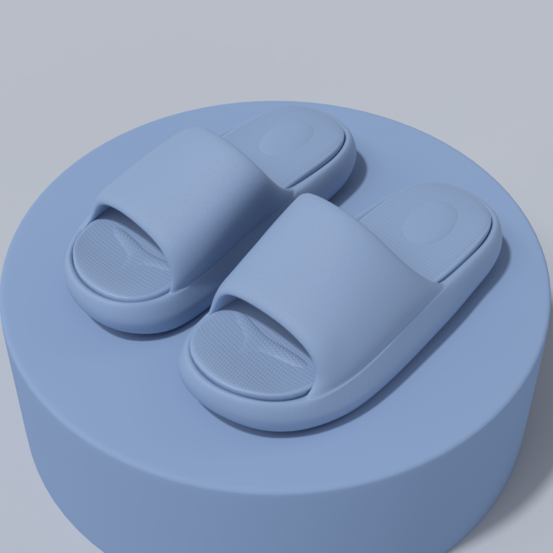 

A057 Slippers Women Summer Shoes Indoor Sandals Slide Soft Non-Slip Bathroom Platform Home Slippers, As photo