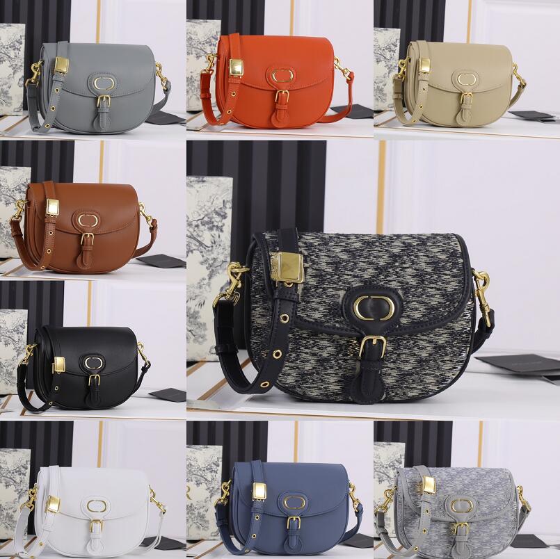Sacs à bandouliers pour femmes Designer Hands Hand Hide Vow En cuir véritable en cuir Top Quality Half-Moon Messenger Letter LETTRE Classic Cross